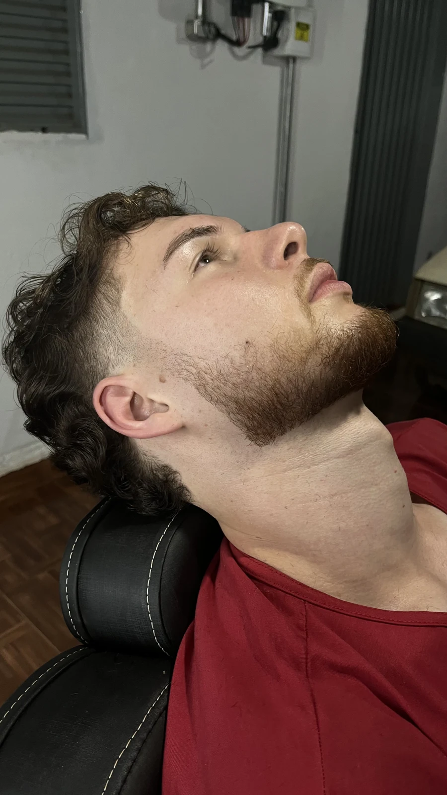 Detalhes do acabamento de um corte feito pelo Lucas